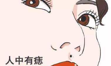 人中有痣能点吗_人中有痣怎么分析