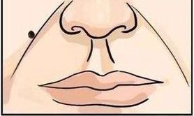 法令纹长痣代表什么