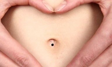 肚脐周围长痣,男人有财,女人旺夫