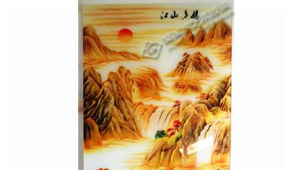 家庭旺财风水画山水画提升运势(寓意吉祥旺财的山水画)