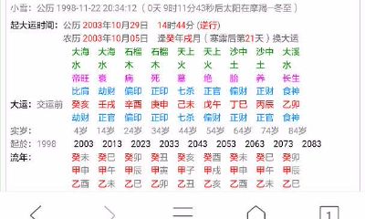怎样起大运小运(一掌经大运小运流年吉凶实例)