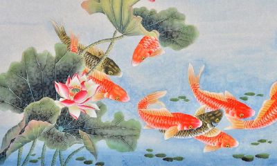 属虎的彩色装饰画(74年属虎客厅最宜挂什么画)
