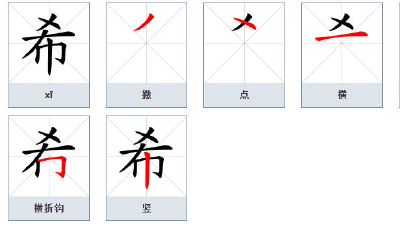 希字女孩取名含义(希字取名男孩)