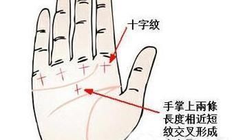 生贵子手相图(手相真正的三角纹图)