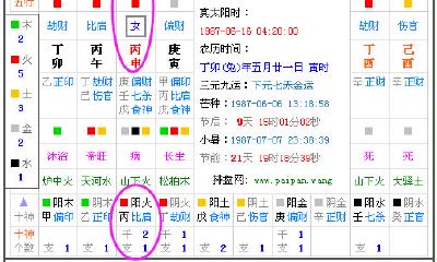 如何查生辰八字五行(生辰八字五行查询免费)