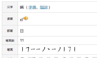 晞字起名寓意好不曦(女孩取名带晞字)