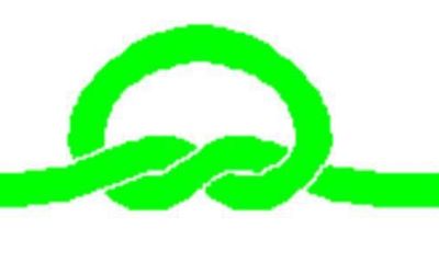 双股八字结打法图解(两根绳子怎么打八字结)