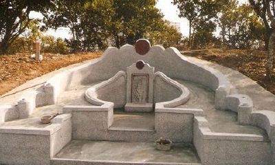 祖坟墓地风水(墓地风水的二十五种水法图解)