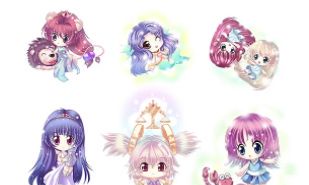 摩羯座画什么画最好看男(画12星座少女)