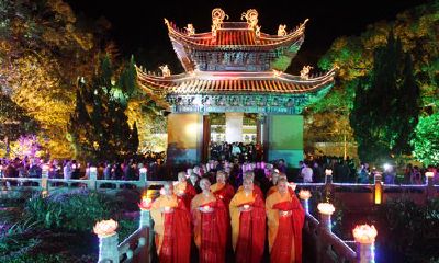 普陀山观音铜像开光真实(本命年女生可以结婚吗)