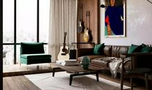 家具摆放风水：沙发不靠墙可以这样摆，有靠山又实用！