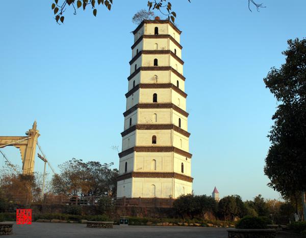 古城赣州的一座风水宝塔—玉虹塔 3