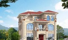 3栋宽11米的别墅，方正的户型风水好，建了可旺家