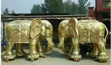 铜大象—风水铜大象