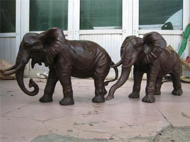 铜大象—风水铜大象 1