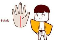 男生手相事业线图解大全，什么样的事业线好？