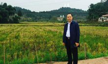 重庆最贵风水宝地龙吐珠形，杨公风水大师王君植在潼南寻龙点穴看坟墓风水