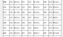 上等婚图表，上等婚中属相、命里相犯均可不予考虑，属大吉