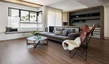 化解风水问题，矮墙设计让158平方住宅有风格、有收纳