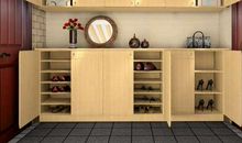 鞋柜装修：家庭装修中的入户鞋柜摆放风水，入户鞋柜如何选择