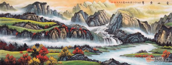 刘燕姣风水篇客厅挂画，看看这些风水画的讲究有哪些 1