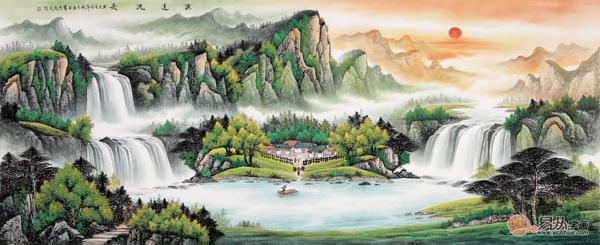 刘燕姣风水篇客厅挂画，看看这些风水画的讲究有哪些