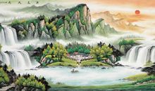 刘燕姣风水篇客厅挂画，看看这些风水画的讲究有哪些