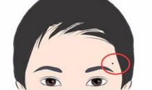 男人右眉毛上方有痣有何寓意？