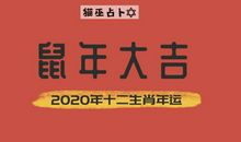 猫巫占卜十二生肖2020年运势解析