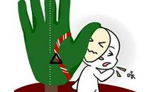 手相分析：生命线出现三角纹的图解