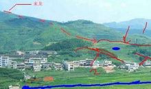 阳宅周边山、水、路、屋、门风水勘测