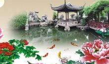 风水画招财的有哪些 牡丹图和九鱼图