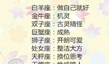 第一次见面，怎么让12星男对你好感飙升？十二星座眼中的自己