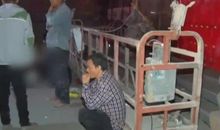 店对面是医院太平间，老板信风水往门头装木钉，结果不幸扎死工人