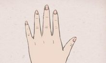 女生右手事业线很长 事业风生水起