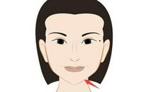 女孩天生无下巴