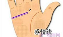手相感情线看你感情路坎坷是否？