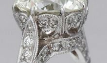 双子座戒指，双子座钻石戒指