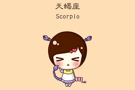 天蝎座英文，Scorpio English的缩写