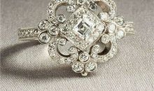 天秤座钻石戒指