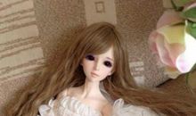 水瓶座婚纱sd娃娃