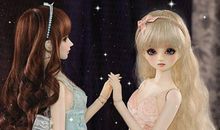 双子座婚纱sd娃娃