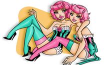 双子女的美容动力