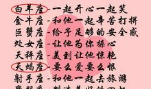 摩羯座与12星座的关系