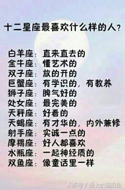 哪个开心果是哪个星座？