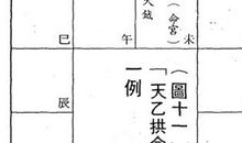 「天乙拱命」又一伪格