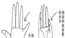 女人手相看内向外向