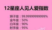 2013年12星座结婚指数