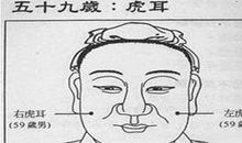 58-60岁流年面相