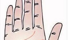 生命线破损手相图解